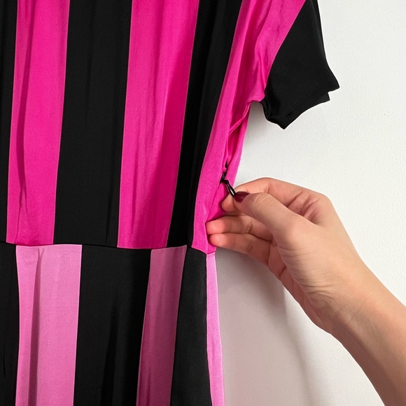 Christopher John Rogers x Target Maxi Dress blackpink striped - Picture 8 of 9